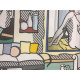 Roy Lichtenstein Lithographie Offset 50x35 cm zertifiziert