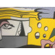 Litografická súprava Roy Lichtenstein certifikovaná 50x35 cm