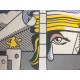 Litografická súprava Roy Lichtenstein certifikovaná 50x35 cm