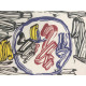 Set de litografia de Roy Lichtenstein 50x35 cm certificat