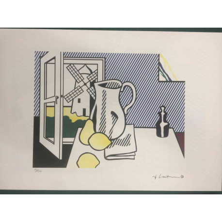 Offsetowa litografia Roya Lichtensteina z certyfikatem 50x35 cm
