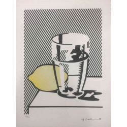 Litografická súprava Roy Lichtenstein certifikovaná 50x35 cm