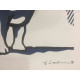 Roy Lichtenstein 50x35 cm-ko off-set litografia ziurtagiria