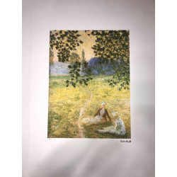 Set de litografia de Claude Monet 50x70 cm