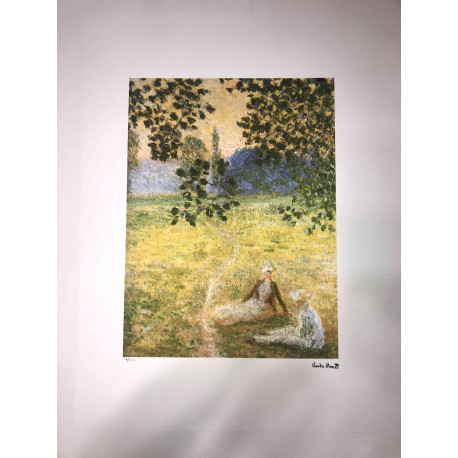 Set de litografia de Claude Monet 50x70 cm