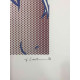 Roy Lichtenstein Off set lithograph cm 50x35 certified