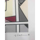 Roy Lichtenstein Litografia off set cm 50x35  certificata