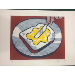 Set de litografia de Roy Lichtenstein 50x35 cm certificat