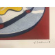 Set de litografia de Roy Lichtenstein 50x35 cm certificat