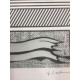 Roy Lichtenstein Litografia off set cm 50x35  certificata