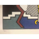 Litografická súprava Roy Lichtenstein certifikovaná 50x35 cm