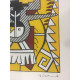 Roy Lichtenstein Lithographie hors set 50x35 cm certifiée