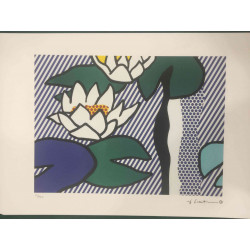 Set de litografia de Roy Lichtenstein 50x35 cm certificat