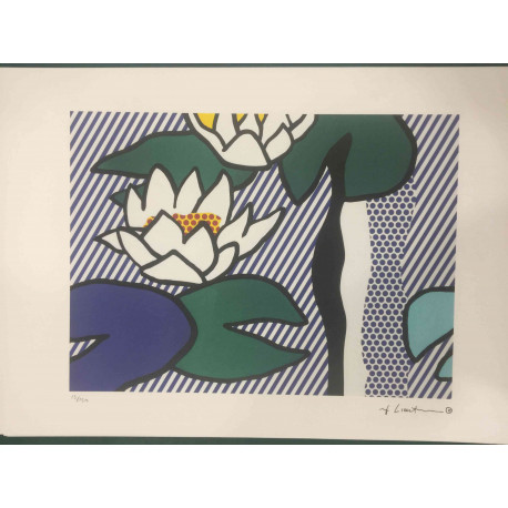 Set de litografia de Roy Lichtenstein 50x35 cm certificat