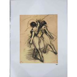 Edgar Degas lithograph off set 50x70 cm