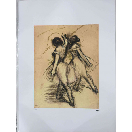 Edgar Degas lithograph off set 50x70 cm