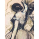 Edgar Degas lithograph off set 50x70 cm