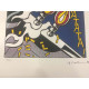 Set de litografia de Roy Lichtenstein 50x35 cm certificat