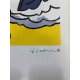 Roy Lichtenstein Off set lithograph cm 50x35 certified