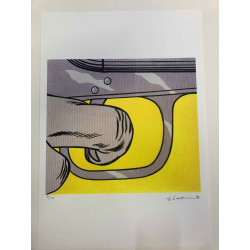 Offsetowa litografia Roya Lichtensteina z certyfikatem 50x35 cm