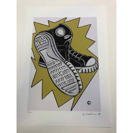 Roy Lichtenstein Off set lithograph cm 50x35 certified