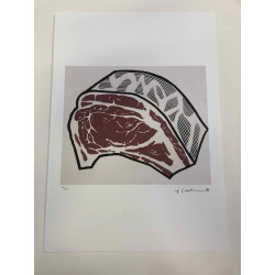 Offsetowa litografia Roya Lichtensteina z certyfikatem 50x35 cm