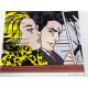 Roy Lichtenstein Lithographie hors set 50x35 cm certifiée