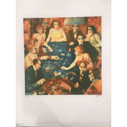 Remo Squillantini Offsetová litografia certifikovaná 50x70 cm