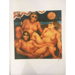 Remo Squillantini Offsetová litografia certifikovaná 50x70 cm