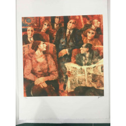 Remo Squillantini Offsetová litografia certifikovaná 50x70 cm