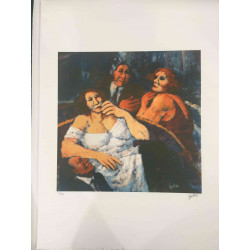 Remo Squillantini Offsetová litografia certifikovaná 50x70 cm