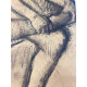 Zestaw litografii Edgara Degasa o wymiarach 50x70 cm