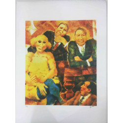Remo Squillantini Offsetová litografia certifikovaná 50x70 cm