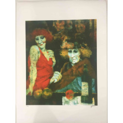 Remo Squillantini Offsetová litografia certifikovaná 50x70 cm
