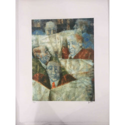 Remo Squillantini Offsetová litografia certifikovaná 50x70 cm