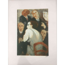 Remo Squillantini Offsetová litografia certifikovaná 50x70 cm