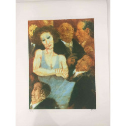 Remo Squillantini Offsetová litografia certifikovaná 50x70 cm
