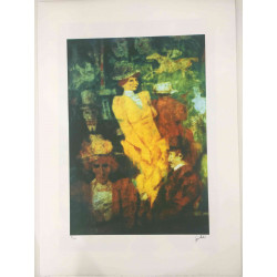 Remo Squillantini Offsetová litografia certifikovaná 50x70 cm