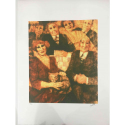 Remo Squillantini Offsetová litografia certifikovaná 50x70 cm