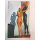 Renato Guttuso Litografía Offset 50x70 cm certificada