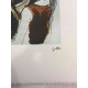 Renato Guttuso Offsetowa litografia 50x70 cm certyfikowana
