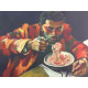 Renato Guttuso Litografía Offset 50x70 cm certificada