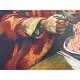 Renato Guttuso Litografía Offset 50x70 cm certificada