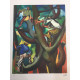 Renato Guttuso Offsetowa litografia 50x70 cm certyfikowana
