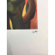 Renato Guttuso Offsetowa litografia 50x70 cm certyfikowana