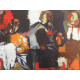 Renato Guttuso Offsetowa litografia 50x70 cm certyfikowana