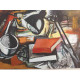 Renato Guttuso Litografía Offset 50x70 cm certificada