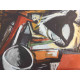 Renato Guttuso Litografía Offset 50x70 cm certificada