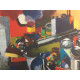 Renato Guttuso Offsetowa litografia 50x70 cm certyfikowana