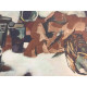 Renato Guttuso Litografía Offset 50x70 cm certificada